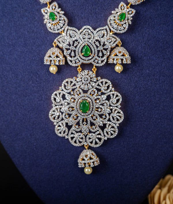 Ayati Verde Spark CZ Necklace – Arckz All Day Silver