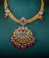 Anvika Blush Shine Victorian Necklace