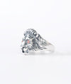 Veer Oxidised Silver Lion-Head Ring