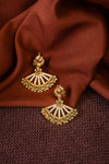 Samriddhi Varnam Temple Silver Earrings