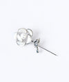 Blossom Silver Rose Brooch with Pearl Petals