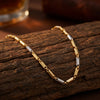 925 Silver Sunehra Gold-Plated Men's Party Wear Chain
