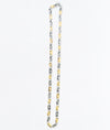 Zaroon Textured Dual-Tone Gold-Plated Silver Men's Chain