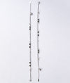 Noor Dual Heart Silver Anklet
