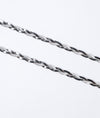 Noor Twisted Charm Silver Anklet