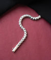 Chevron Soul Sleek Oxidised Silver Men`s Bracelet