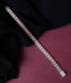 Valente Cubic Zirconia Italian Mens Silver Bracelet