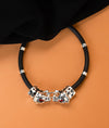 Bagheera Panther Head Men's Silver Bracelet