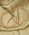 Soneya Rose Gold Beaded Italian Silver Anklet
