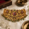 925 Sterling Silver Varnika Floral Temple Wedding Choker