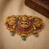 925 Sterling Silver Lakshmi Temple Choker for Women