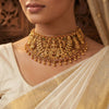 925 Silver Ananta Lakshmi Temple Wedding Choker