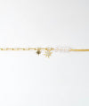 Celeste Lumina Starburst Gold-Plated Silver Bracelet
