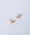 Amara Fiore Floral Bud Italian Silver Studs