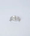 Petali d Argento Enamel Bloom Silver Ring