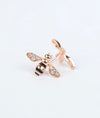 Melifera Muse Bee Italian Silver Studs for women