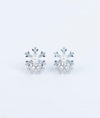 YukiShiro Crystal Bloom Sterling Silver Studs