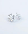 YukiShiro Crystal Bloom Sterling Silver Studs