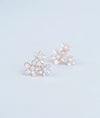 Serenata Blossom Italian Silver Studs