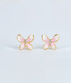 Sakura Elan CZ Silver Studs for women